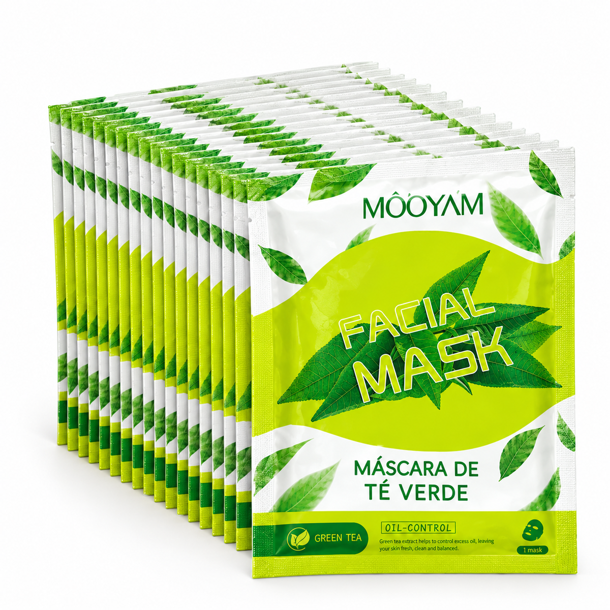 Masques de visages - Thé vert