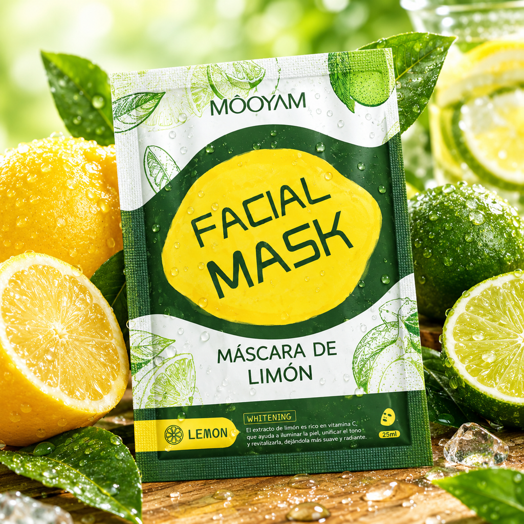 Masques de visages - Au citron vert