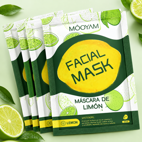 Masques de visages - Au citron vert