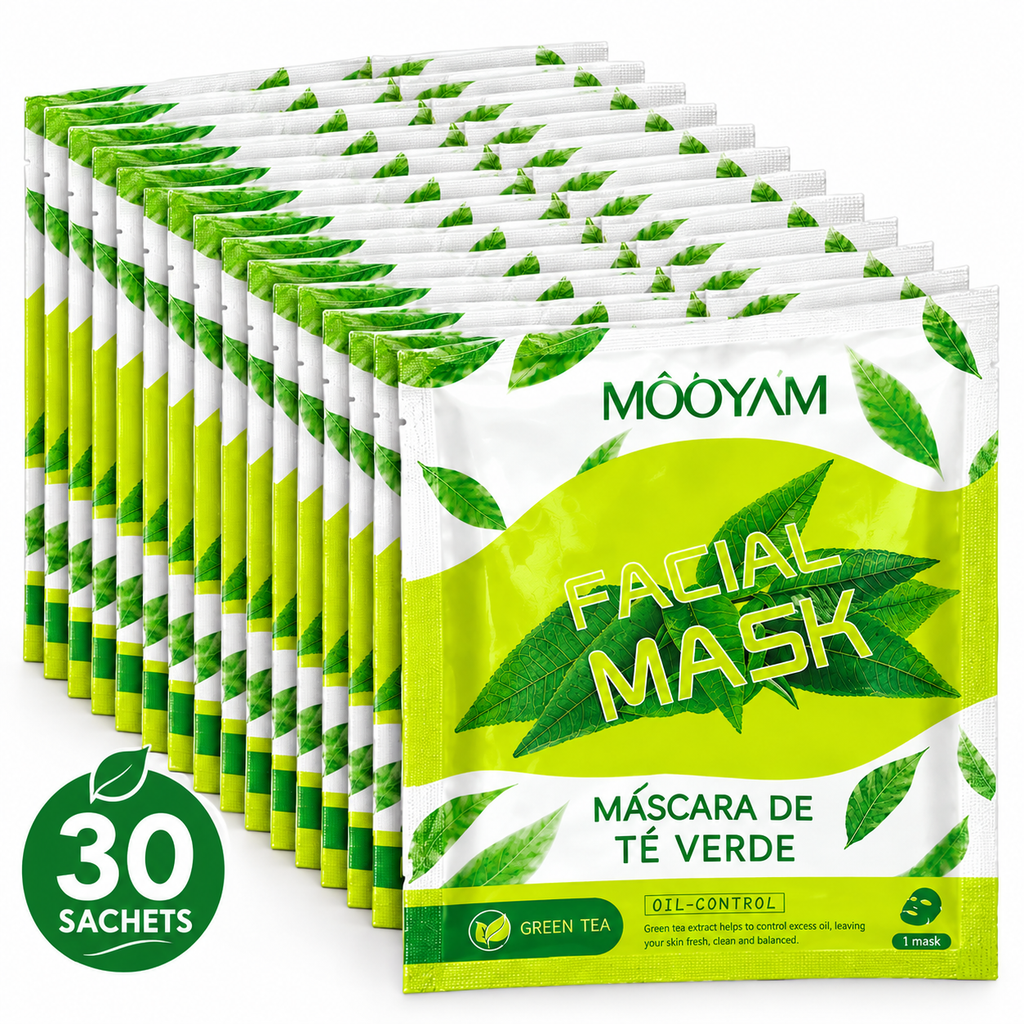 Masques de visages - Thé vert