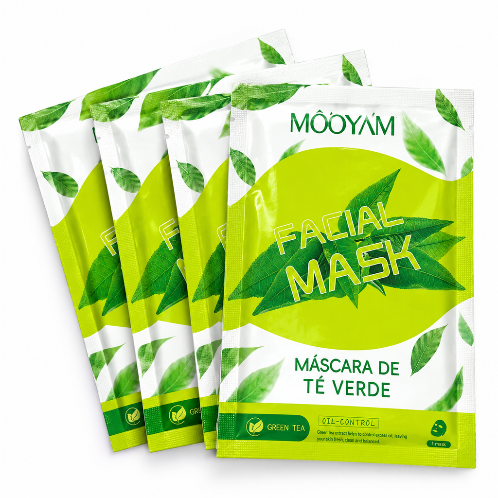 Masques de visages - Thé vert